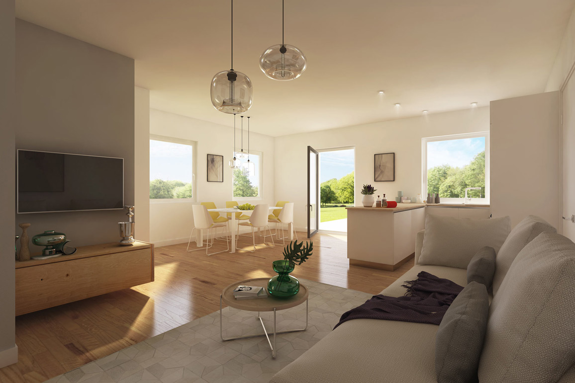 Architekturvisualisierung light l 4 interior Bausoft